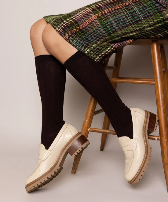 OKAYOK Wool Knee High Socks