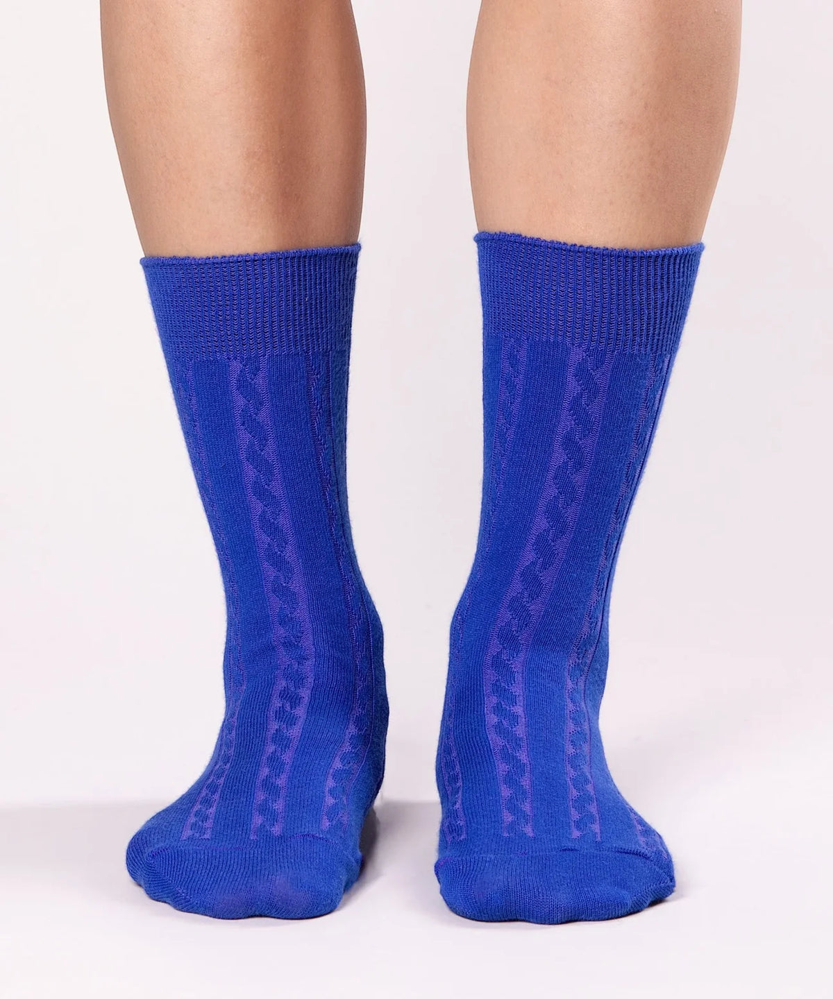 Cable Dress Socks