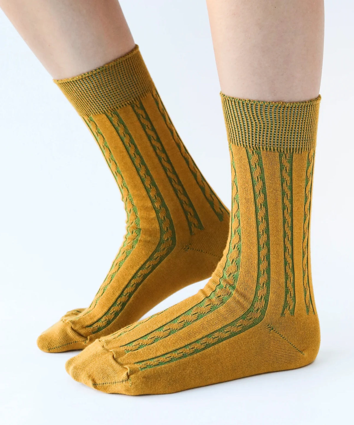 Cable Dress Socks