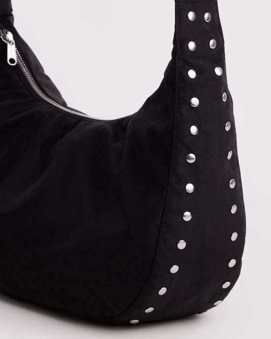 Medium Nylon Crescent Bag
