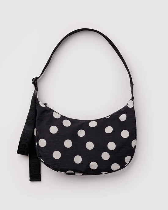 Medium Nylon Crescent Bag