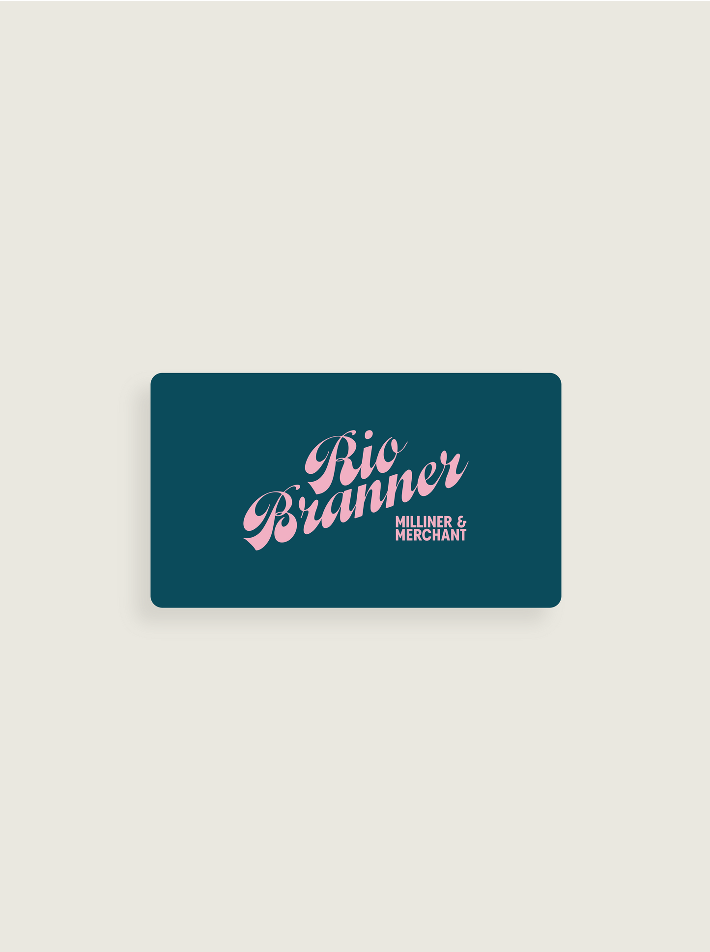 Rio Branner Gift Card