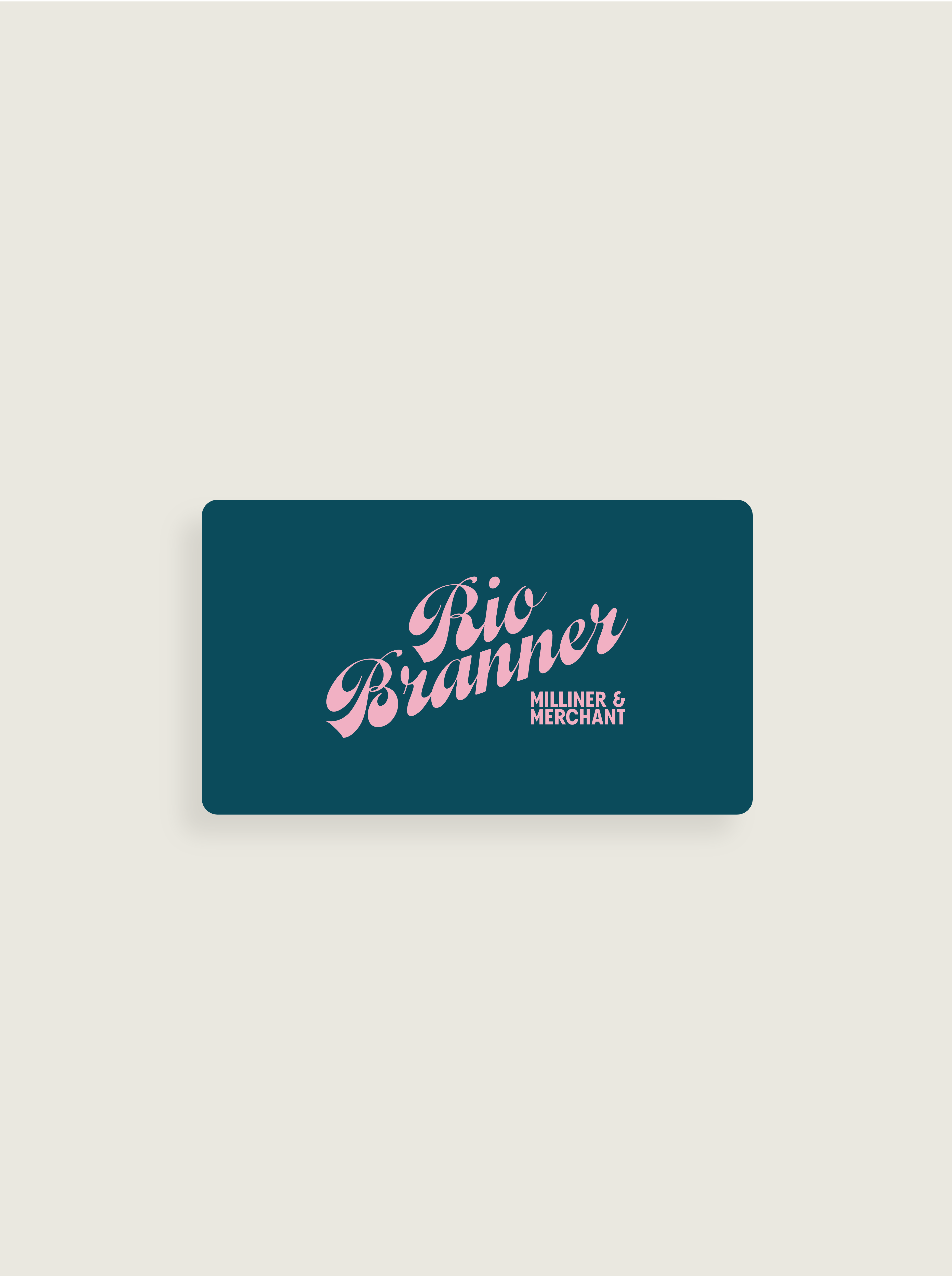 Rio Branner Gift Card