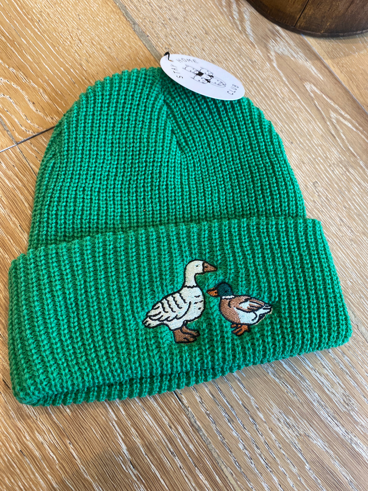 Fowl Shaker Stitch Beanies