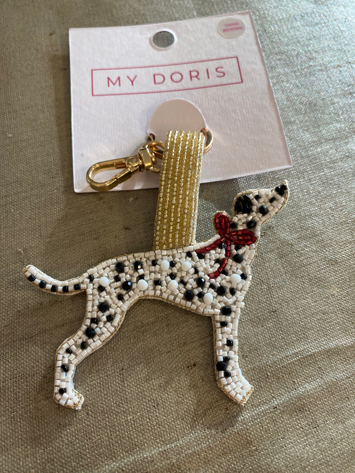 Dalmatian Keyring/Bag Charm