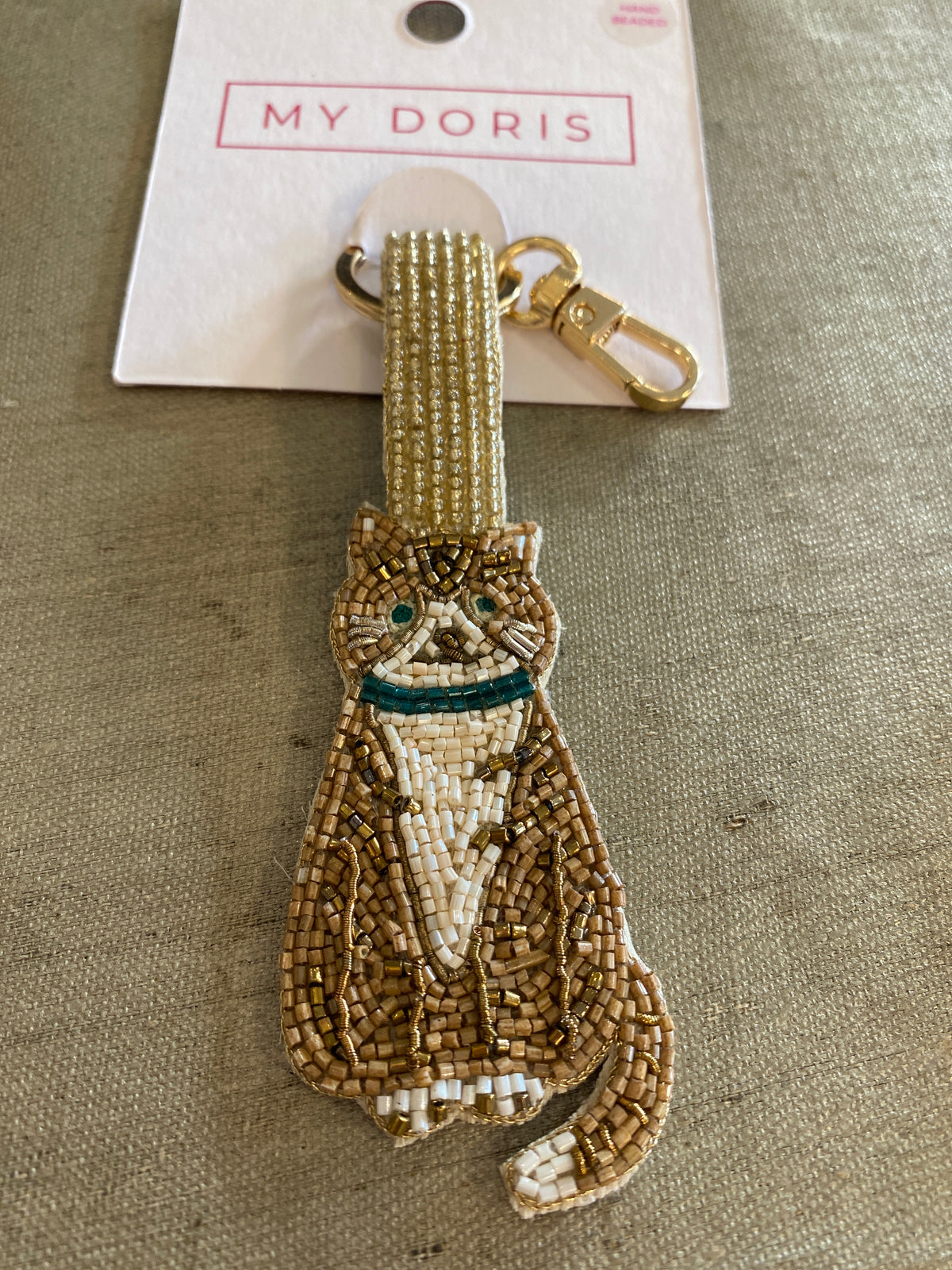 Tabby Cat Keyring/Bag Charm
