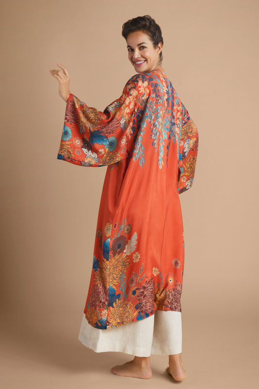 Powder Kimono Gown