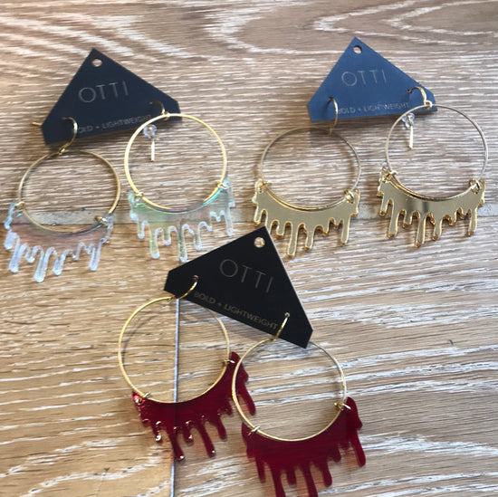 Slime Circle Earrings