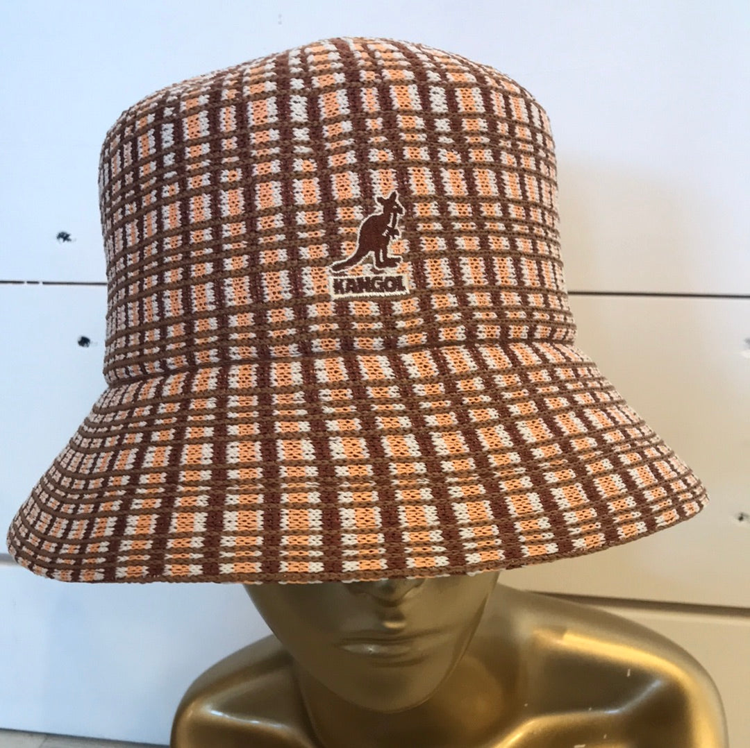 Kangol Preppy Plaid Bucket Hat