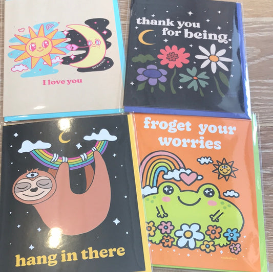 Wokeface Greeting Cards