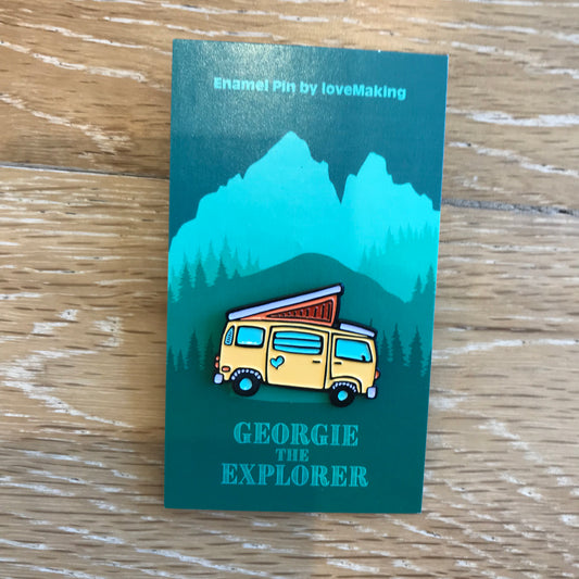 Georgie the Explorer - Enamel Pin