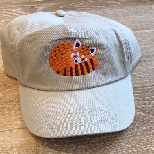 Embroidered Red Panda Cap